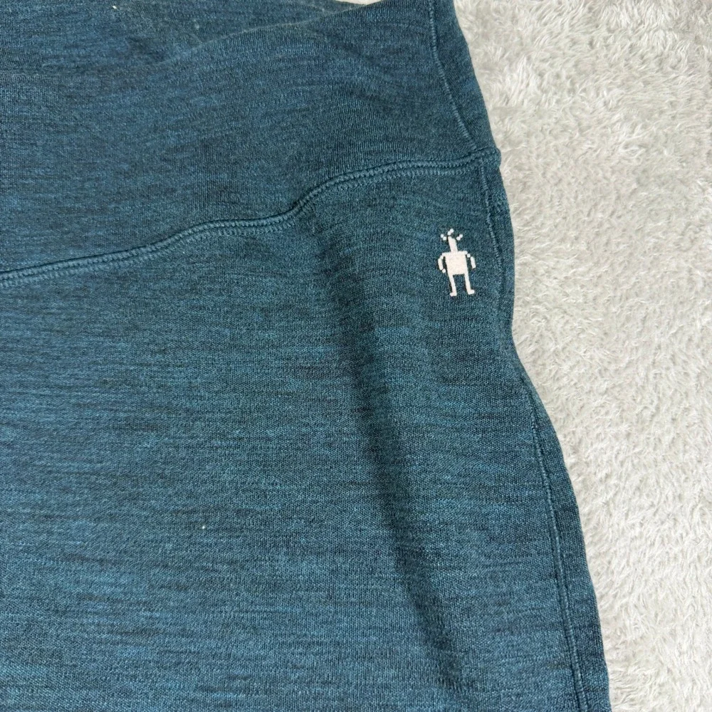 Smartwool Merino 250 Leggings Women XL Blue Base Layer Thermal Pants